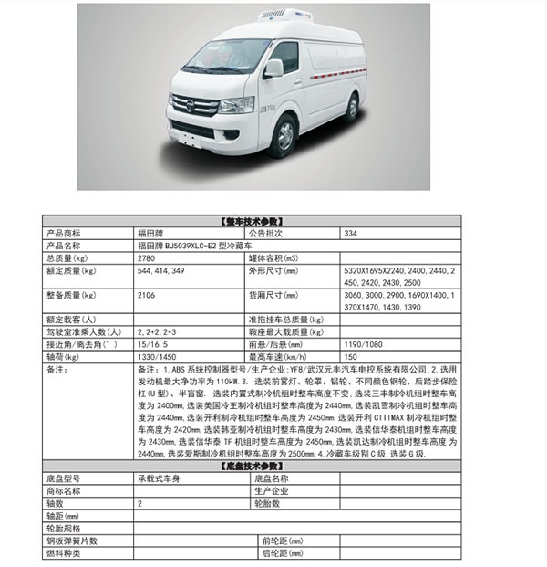 冷藏车